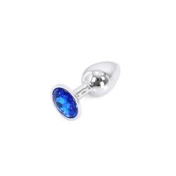 Buttplug Aluminium Blue Small