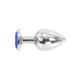 Buttplug Aluminium Blue Large