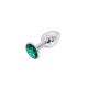 Buttplug Aluminium Green Small