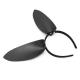 Black Leather Bunny Ears Headband