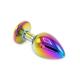 Rainbow Butplug with Gem L