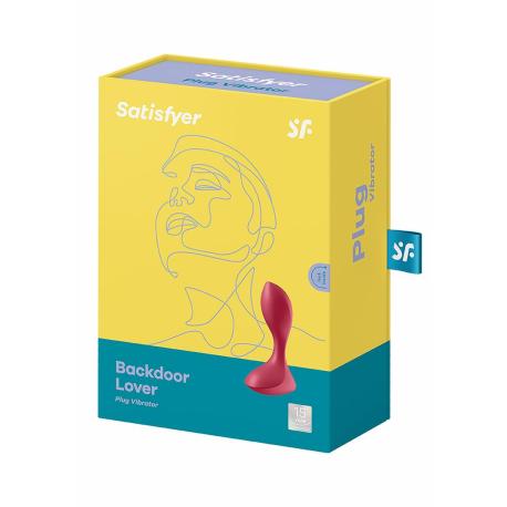 Backdoor Lover - Butt Plug Vibrator - Red