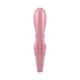 Hug Me - Rabbit Vibrator with Tongue Tip for Clitoris Stimulation - Pink