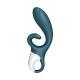 Hug Me - Rabbit Vibrator with Tongue Tip for Clitoris Stimulation - Bluegrey