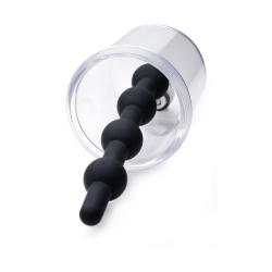 Rosebud Cylinder - Anal Pump with Silicone Anal Beads