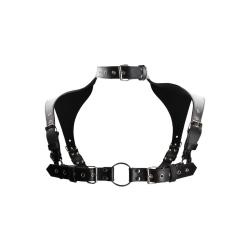 Men Harness with Neck Collar