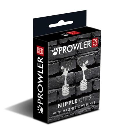 Nipple Clips with Magnetic Weights - Silver