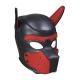 Neoprene Puppy Mask - Red