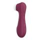 Pro 2 Generation 3 - Double Air Pulse Vibrator - Liquid Air and Connect App - Wine Red