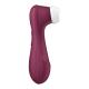 Pro 2 Generation 3 - Double Air Pulse Vibrator - Liquid Air and Connect App - Wine Red