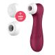 Pro 2 Generation 3 - Double Air Pulse Vibrator - Liquid Air and Connect App - Wine Red