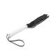 Leather Whip with White Grip