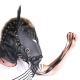 Horse Mask Black Leather