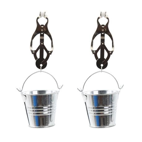 Clover Nipple Clamps with Buckets