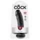 King Cock 8 inch Black