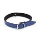 Leather Collar Mini O-Ring Blue