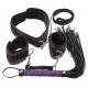 Bondage Set purple black