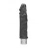 8 20 cm Realistic Vibrating Dildo - Black