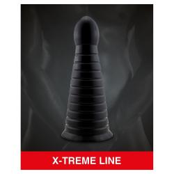 Mr Cock X-Treme Line Cone Analplug Black 26cm