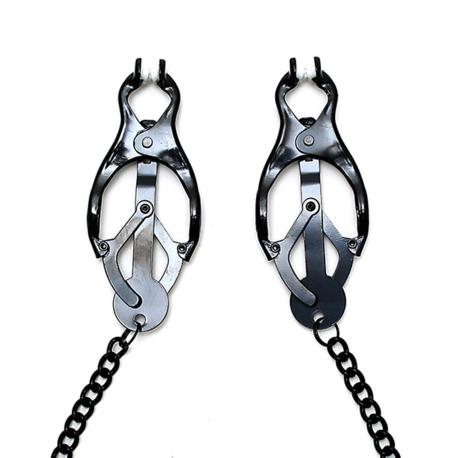 Rimba - Nipple clamps with chain