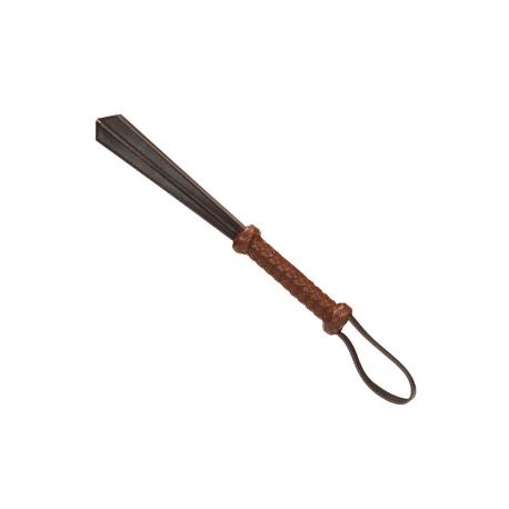 Liebe Seele - Leather Slapper - Black Brown