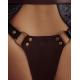 Liebe Seele - Leather Panty - Black, Brown Gold